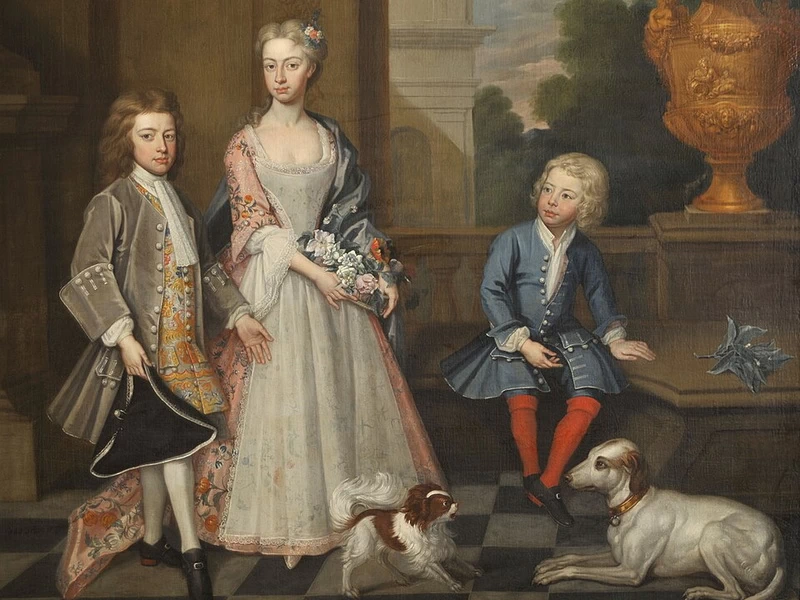 1686-Joseph André Cellony - Ritratto dei bambini Ambler